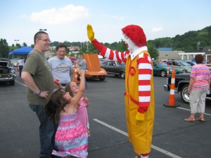 Ronald McDonald High Five